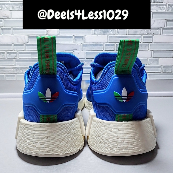 Adidas NMD R1 Italy Womens Size 8/Kids 7 Royal Blue Red White Green